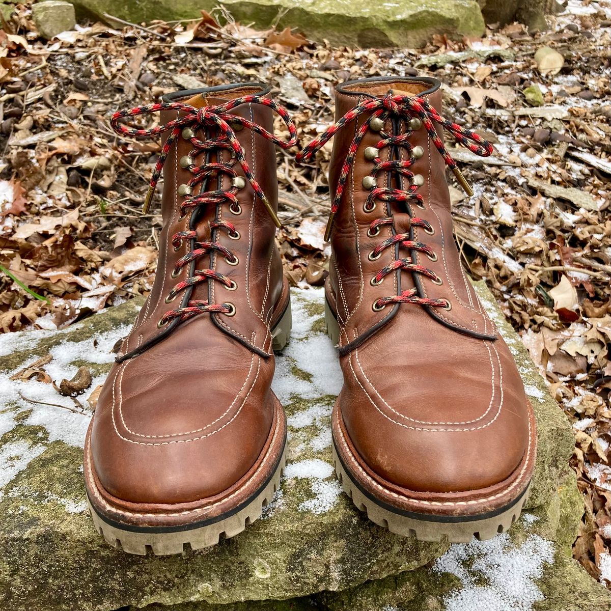 Photo by mreams99 on January 4, 2024 of the Allen Edmonds Freeport in Horween Natural Chromexcel.