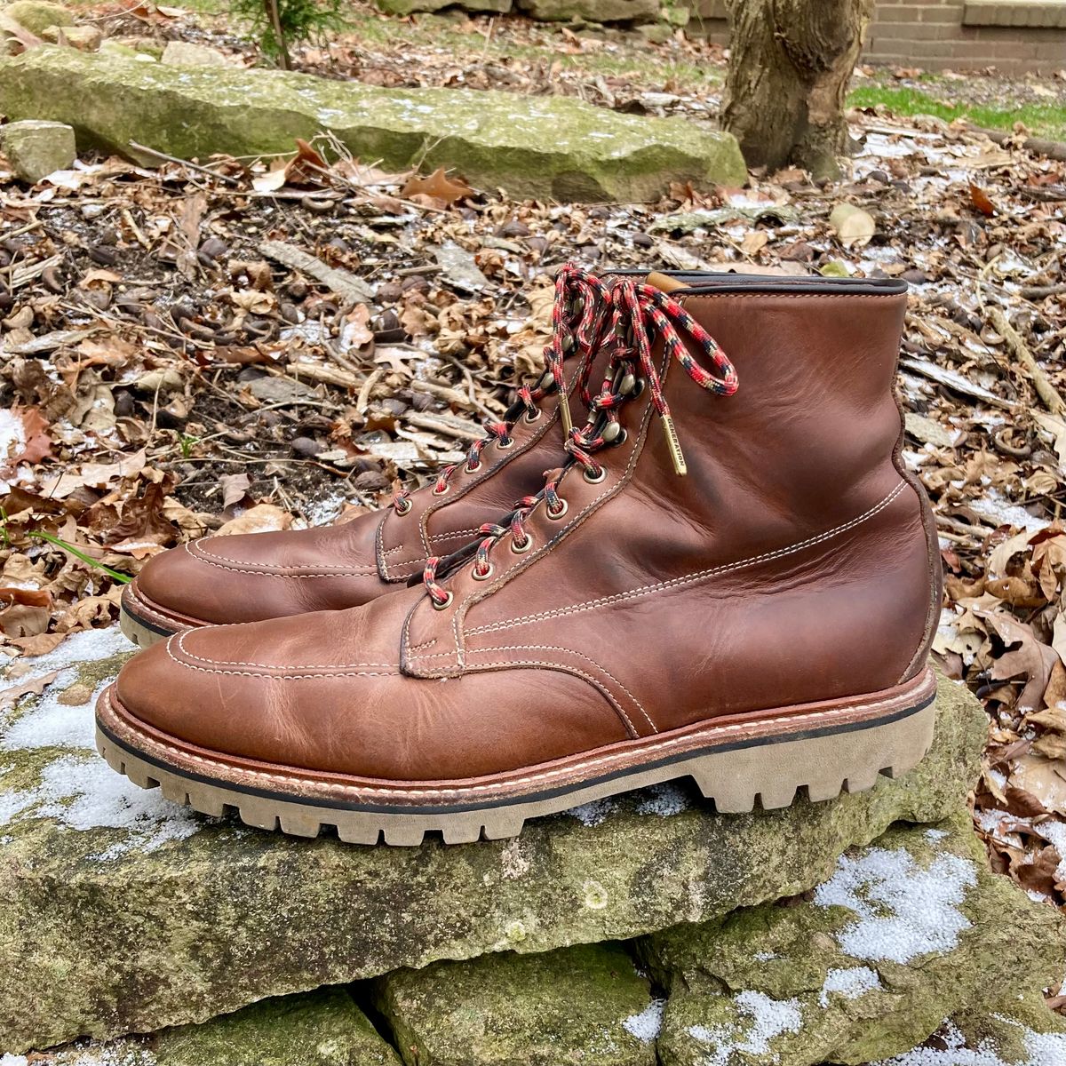 Photo by mreams99 on January 4, 2024 of the Allen Edmonds Freeport in Horween Natural Chromexcel.