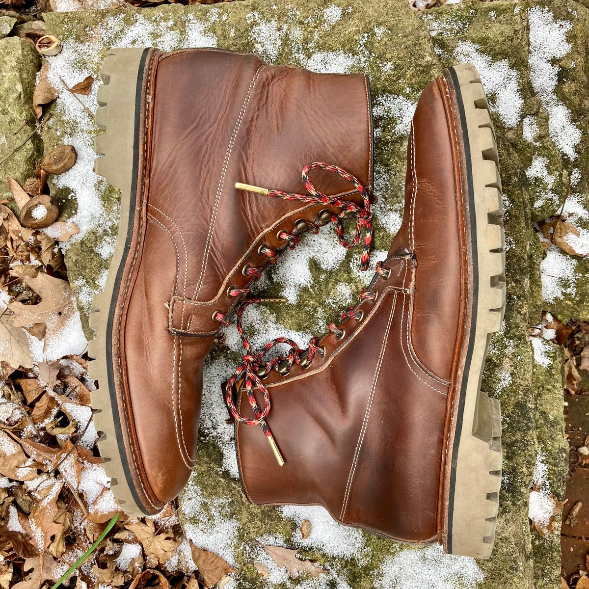 Photo by mreams99 on January 4, 2024 of the Allen Edmonds Freeport in Horween Natural Chromexcel.
