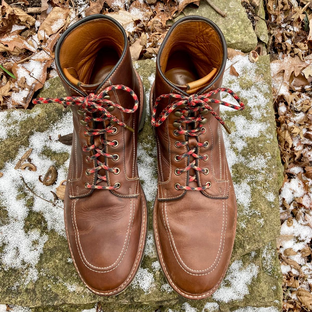 Photo by mreams99 on January 4, 2024 of the Allen Edmonds Freeport in Horween Natural Chromexcel.