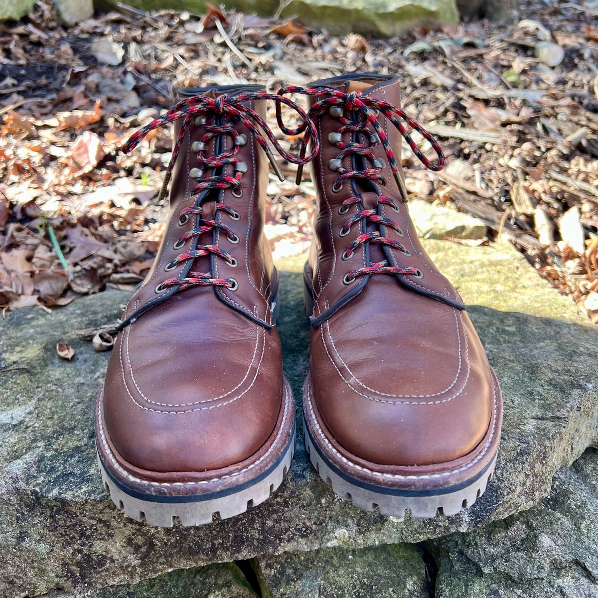 Photo by mreams99 on February 4, 2024 of the Allen Edmonds Freeport in Horween Natural Chromexcel.