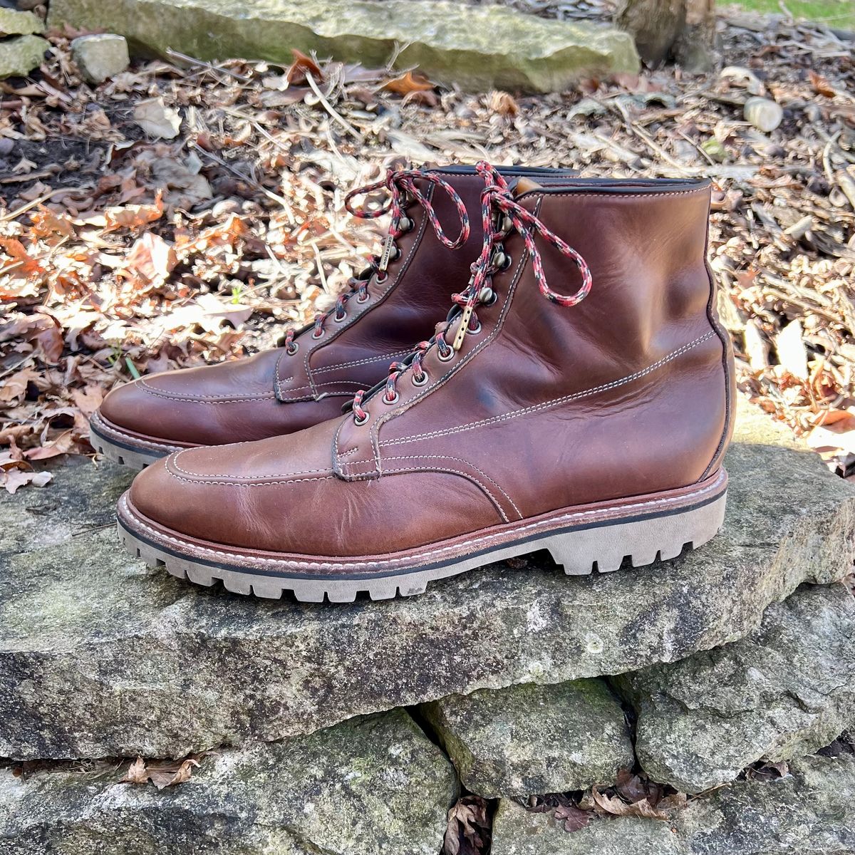 Photo by mreams99 on February 4, 2024 of the Allen Edmonds Freeport in Horween Natural Chromexcel.