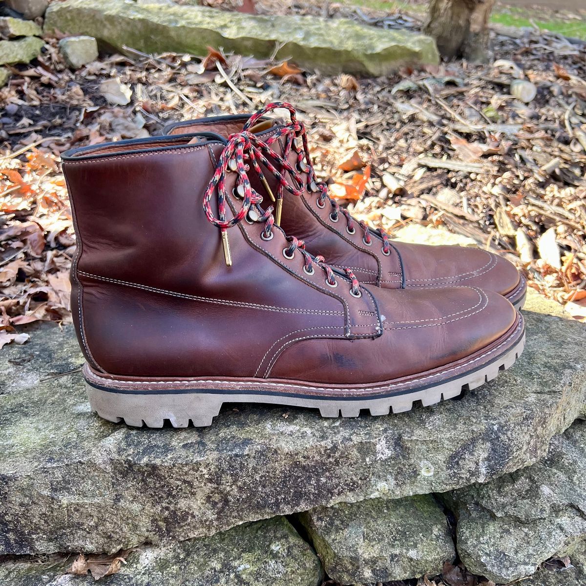 Photo by mreams99 on February 4, 2024 of the Allen Edmonds Freeport in Horween Natural Chromexcel.