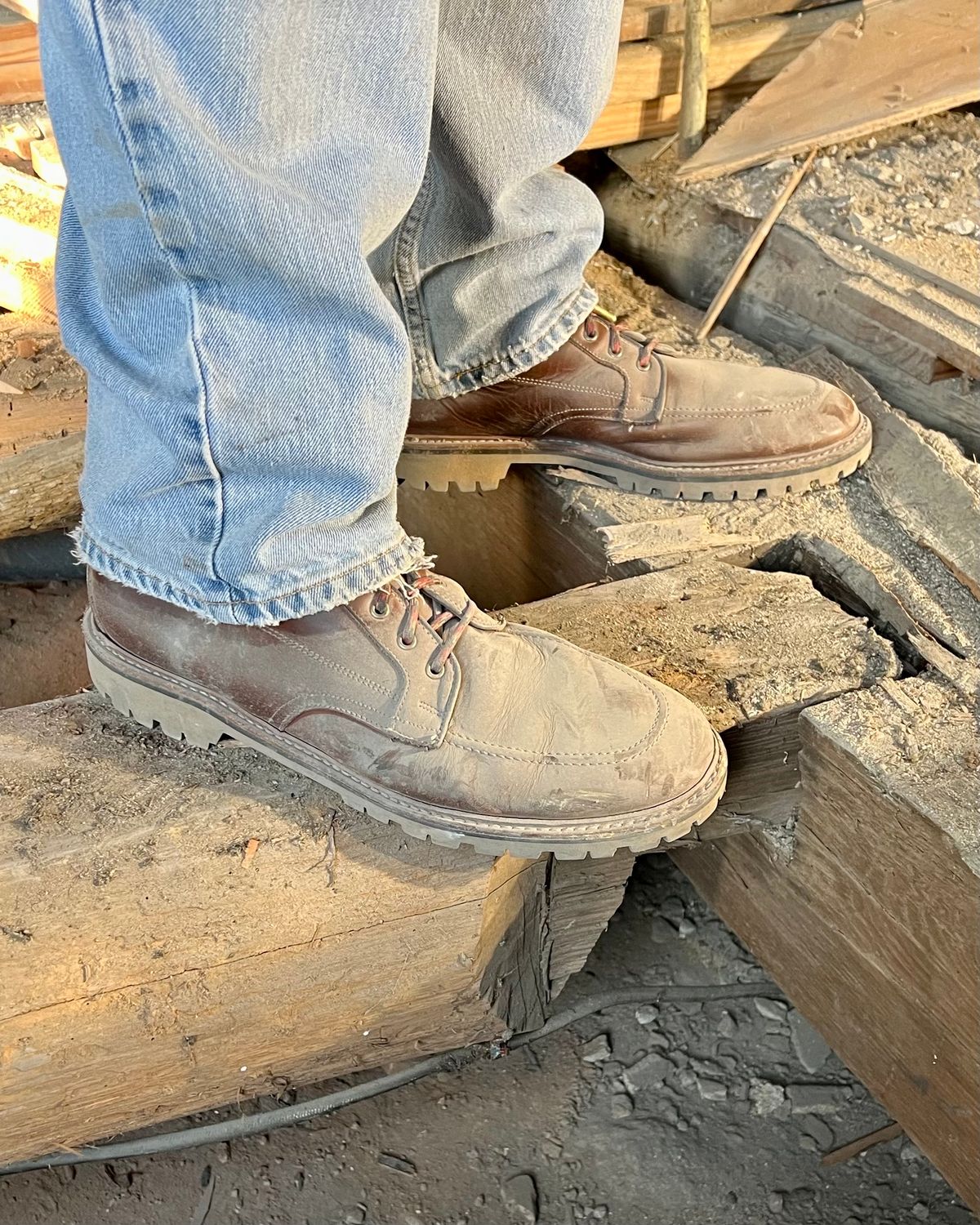 Photo by mreams99 on March 4, 2024 of the Allen Edmonds Freeport in Horween Natural Chromexcel.