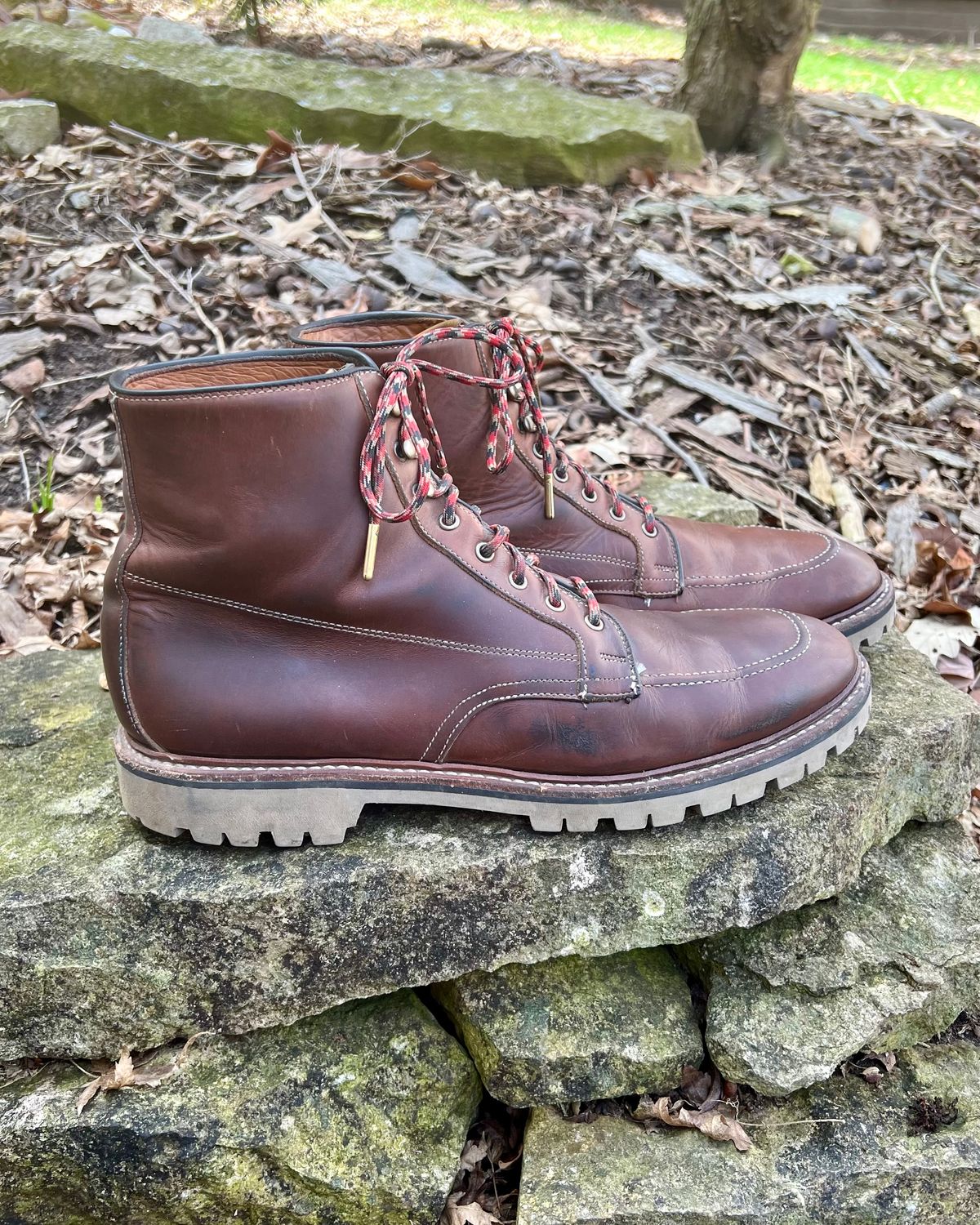 Photo by mreams99 on March 4, 2024 of the Allen Edmonds Freeport in Horween Natural Chromexcel.