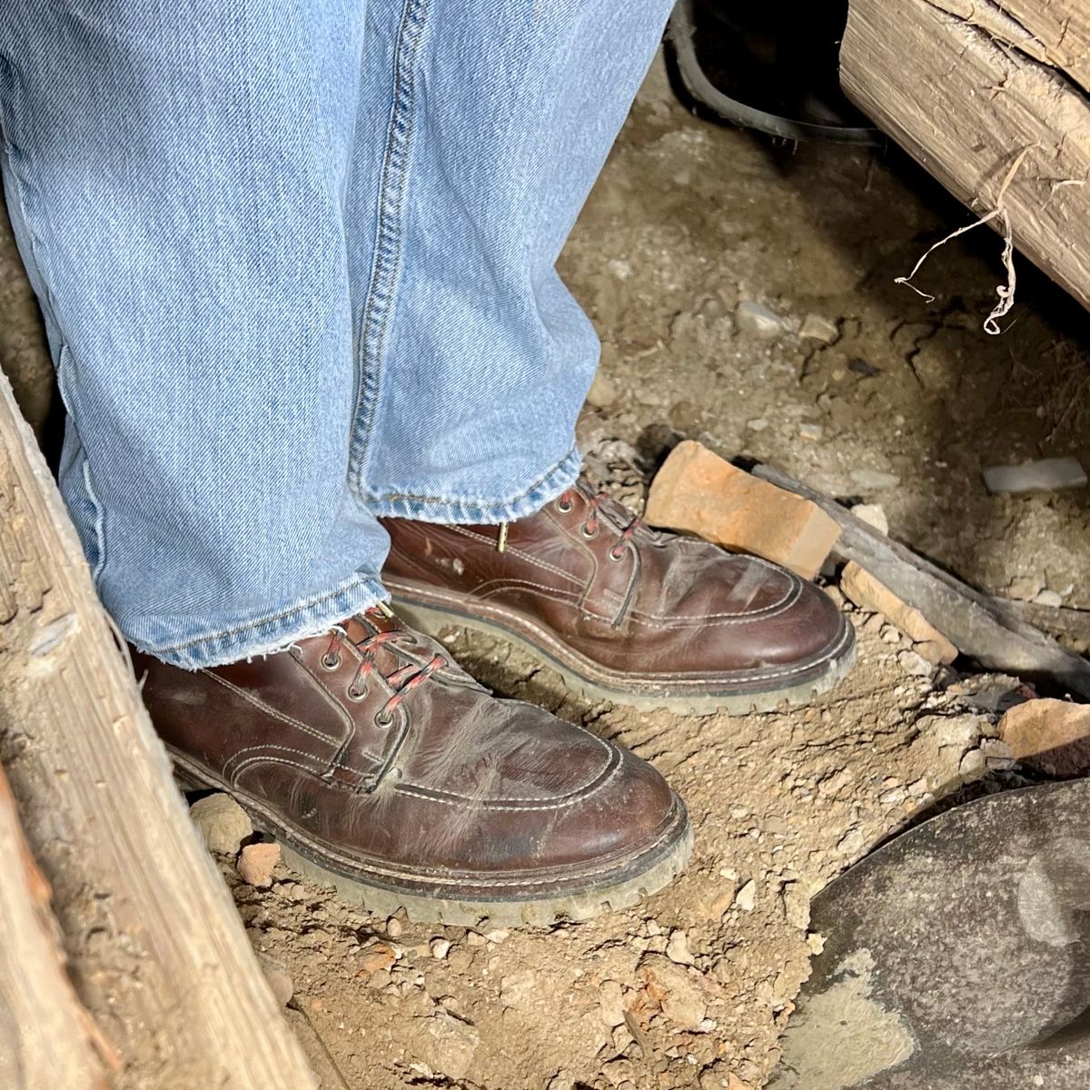 Photo by mreams99 on March 27, 2024 of the Allen Edmonds Freeport in Horween Natural Chromexcel.