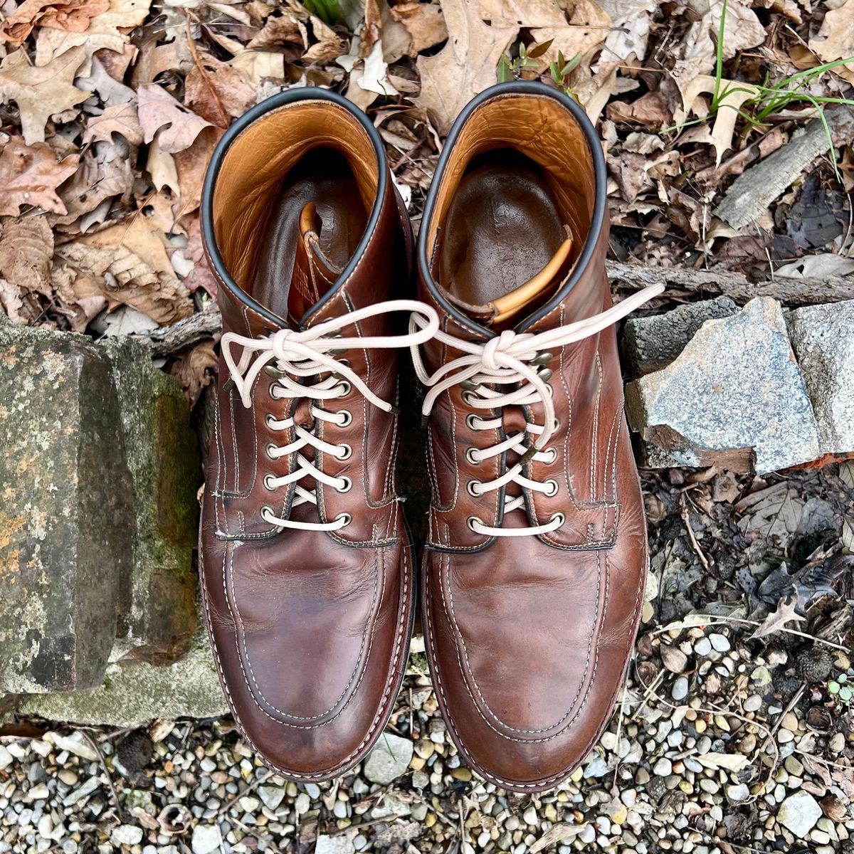 Photo by mreams99 on April 5, 2024 of the Allen Edmonds Freeport in Horween Natural Chromexcel.