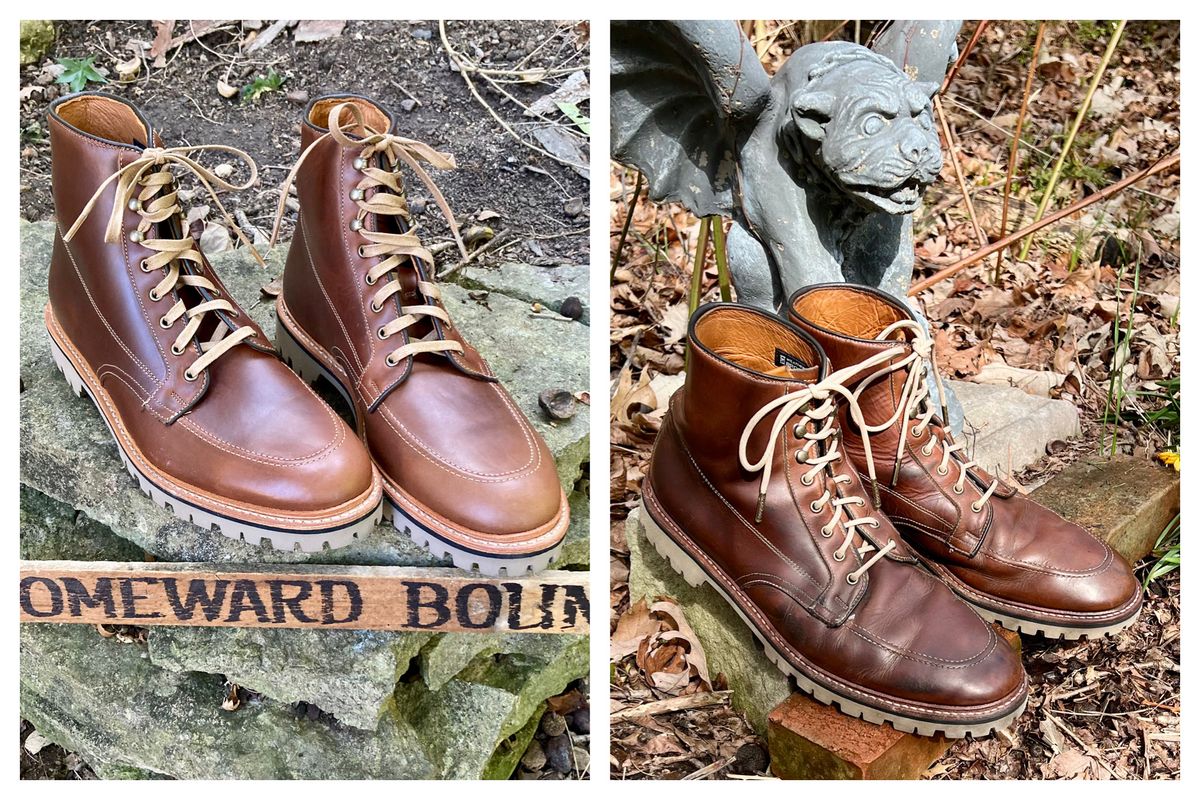 Photo by mreams99 on April 8, 2024 of the Allen Edmonds Freeport in Horween Natural Chromexcel.