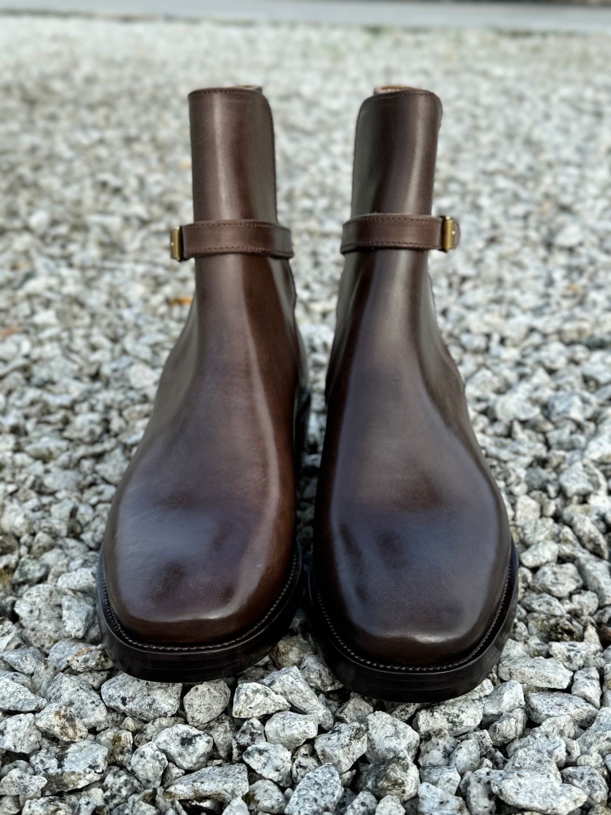 Photo by mk_alexchong on October 1, 2024 of the XBXS Jodhpur in Maryam Brown Horsebutt.