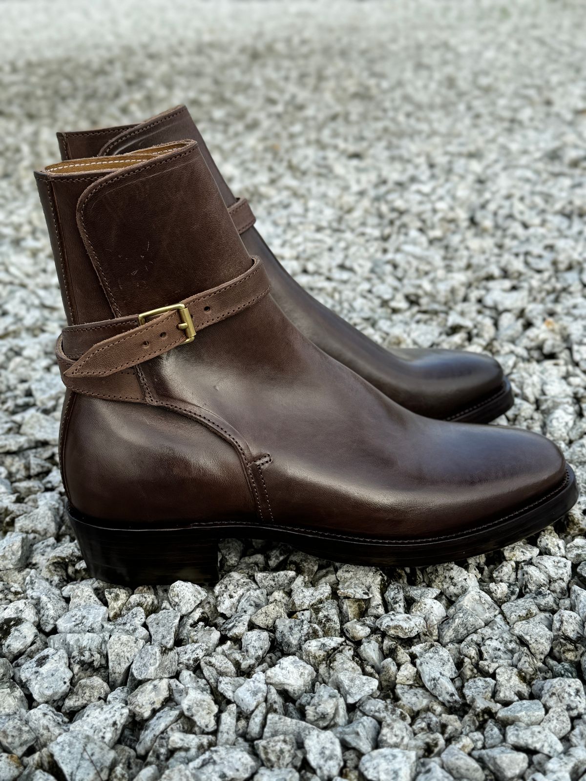 Photo by mk_alexchong on October 1, 2024 of the XBXS Jodhpur in Maryam Brown Horsebutt.