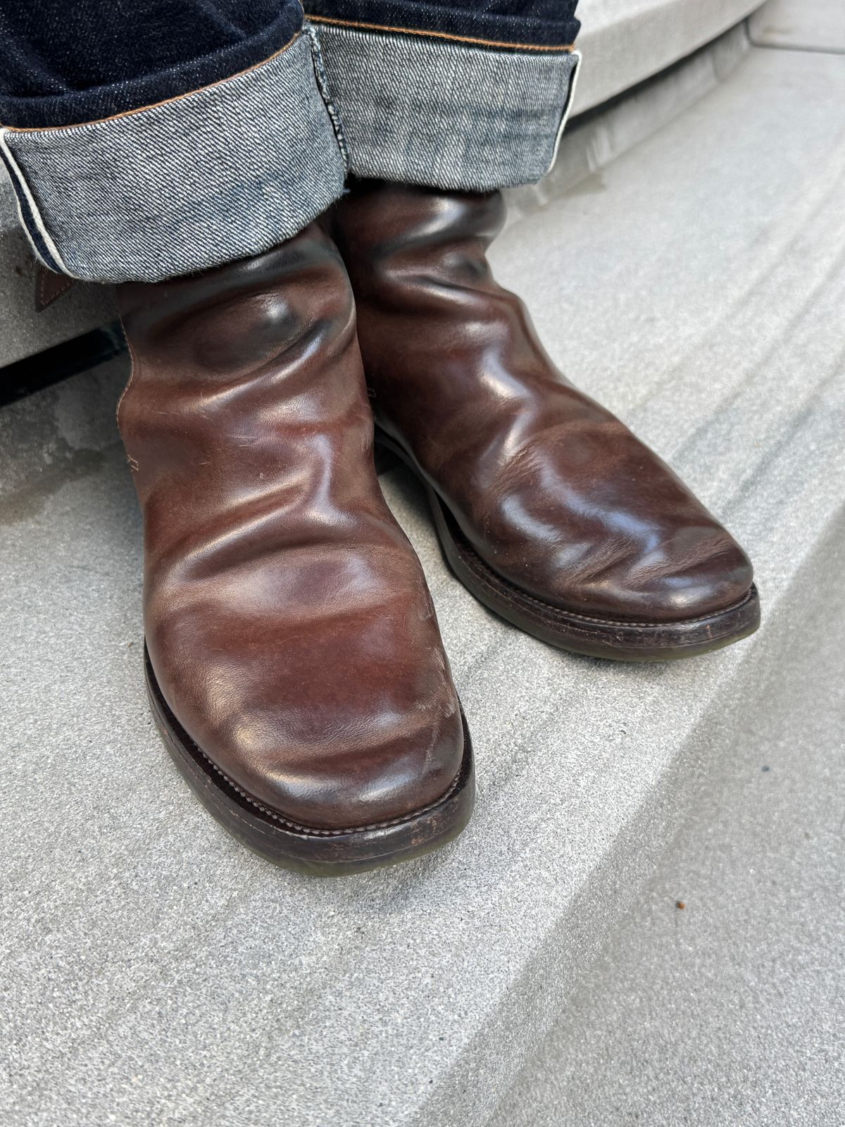 Photo by mk_alexchong on February 28, 2025 of the XBXS Jodhpur in Maryam Brown Horsebutt.