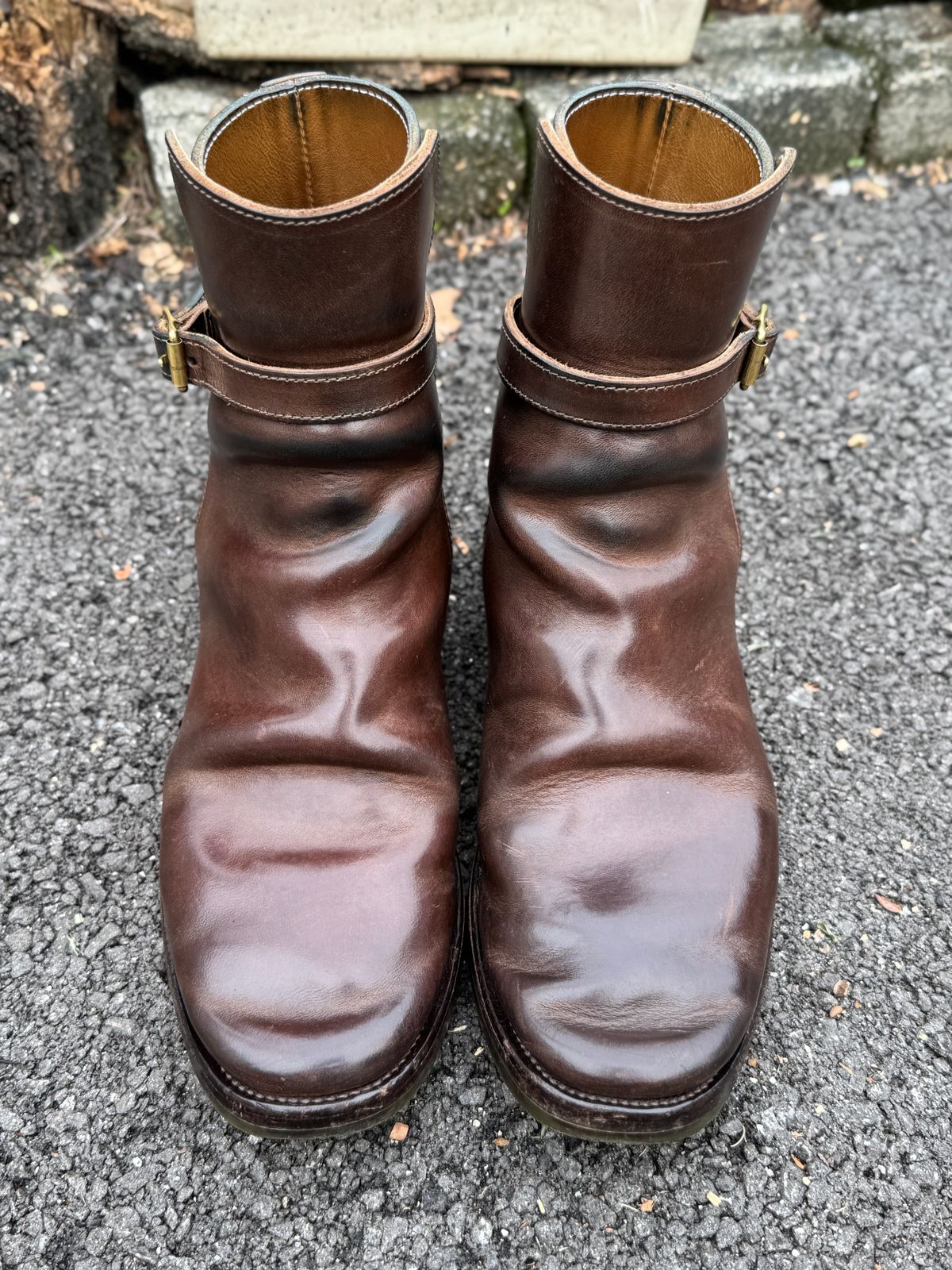 Photo by mk_alexchong on March 20, 2025 of the XBXS Jodhpur in Maryam Brown Horsebutt.