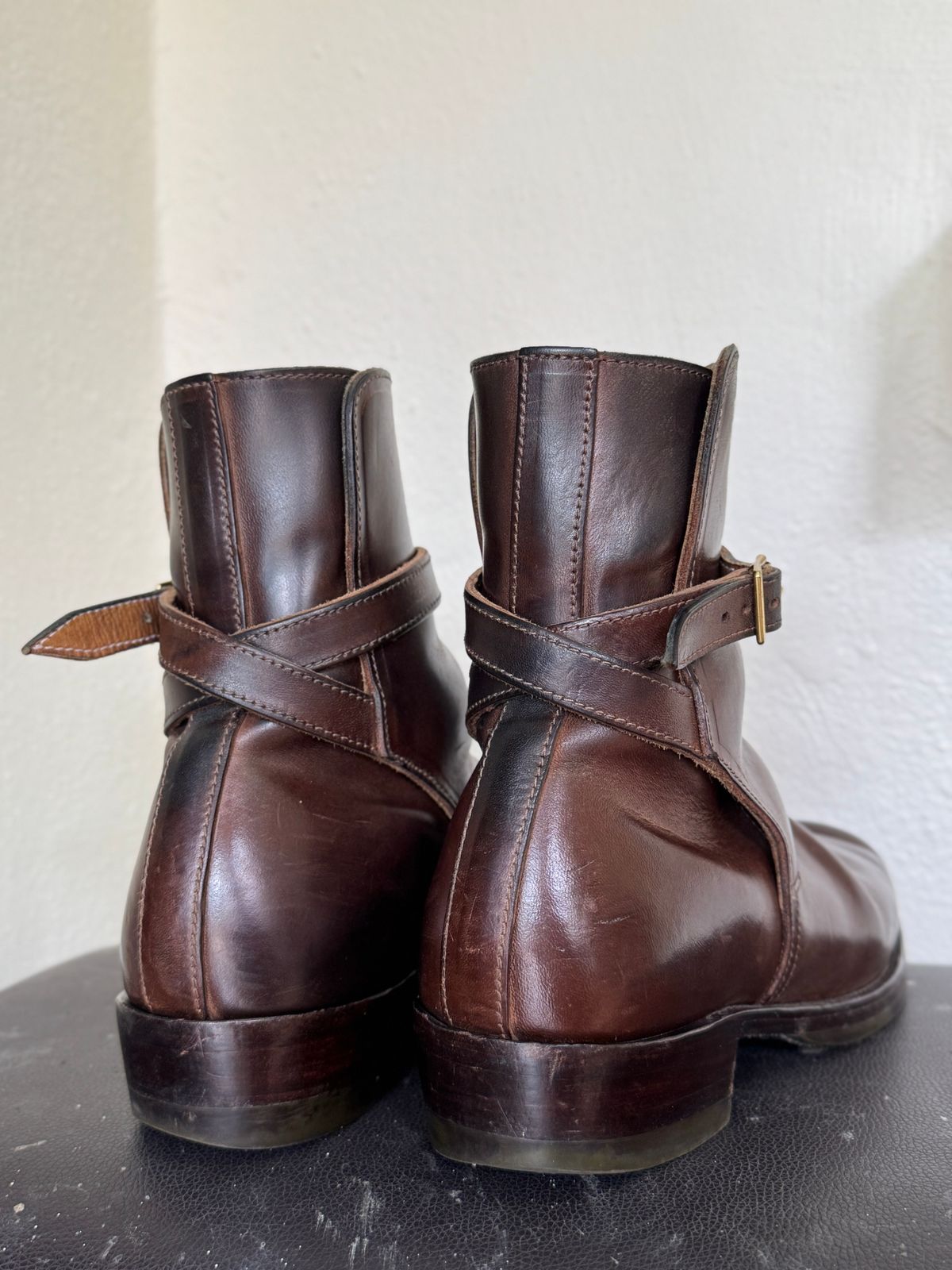 Photo by mk_alexchong on March 20, 2025 of the XBXS Jodhpur in Maryam Brown Horsebutt.
