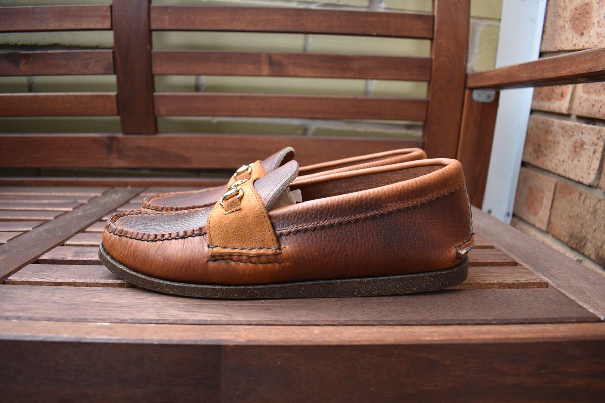 Photo by brother_mc on November 5, 2022 of the Yuketen Bit Loafer in Horween Brown Chromepak.