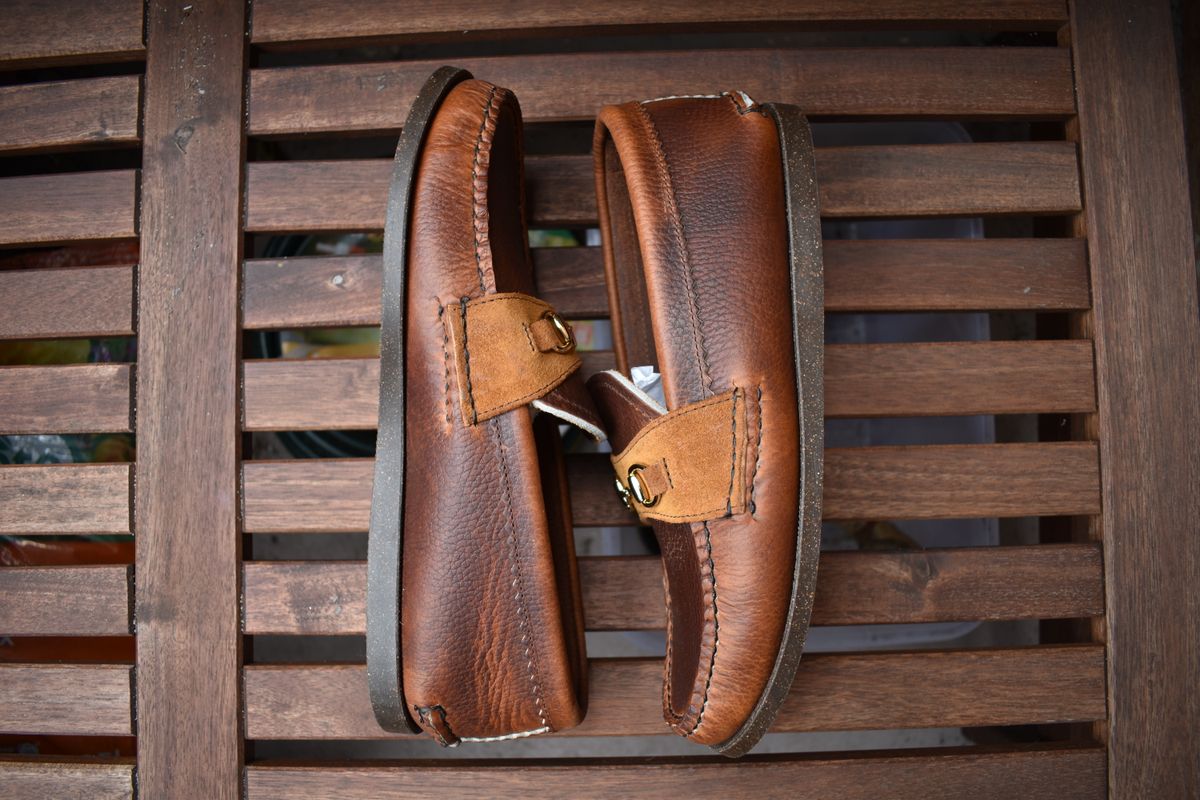 Photo by brother_mc on November 5, 2022 of the Yuketen Bit Loafer in Horween Brown Chromepak.