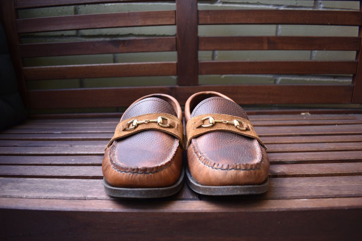 Photo by brother_mc on December 6, 2022 of the Yuketen Bit Loafer in Horween Brown Chromepak.