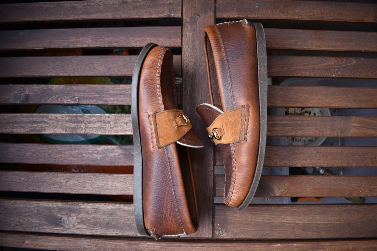 Photo by brother_mc on December 6, 2022 of the Yuketen Bit Loafer in Horween Brown Chromepak.