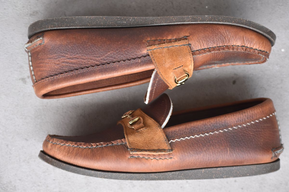 Photo by brother_mc on January 5, 2023 of the Yuketen Bit Loafer in Horween Brown Chromepak.