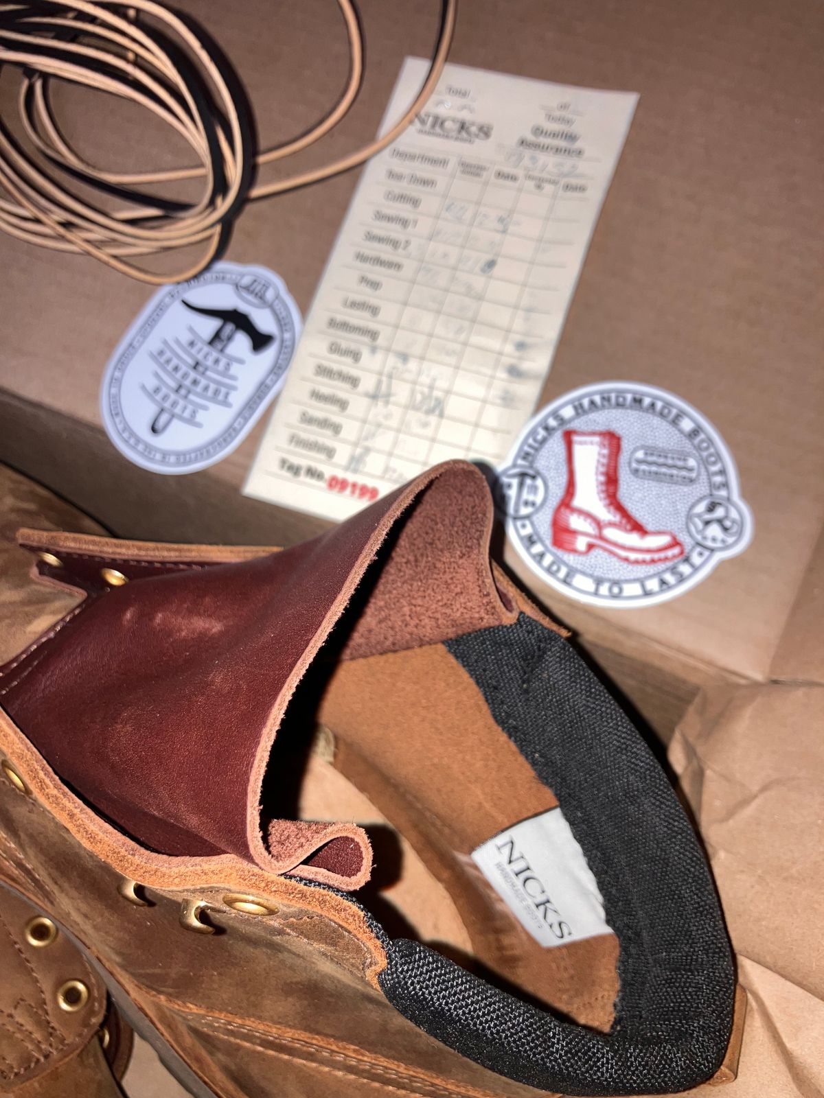 Photo by todd_ted on January 10, 2024 of the Nicks Ridgeline Hiking Boot in Seidel WeatherShield Brown.