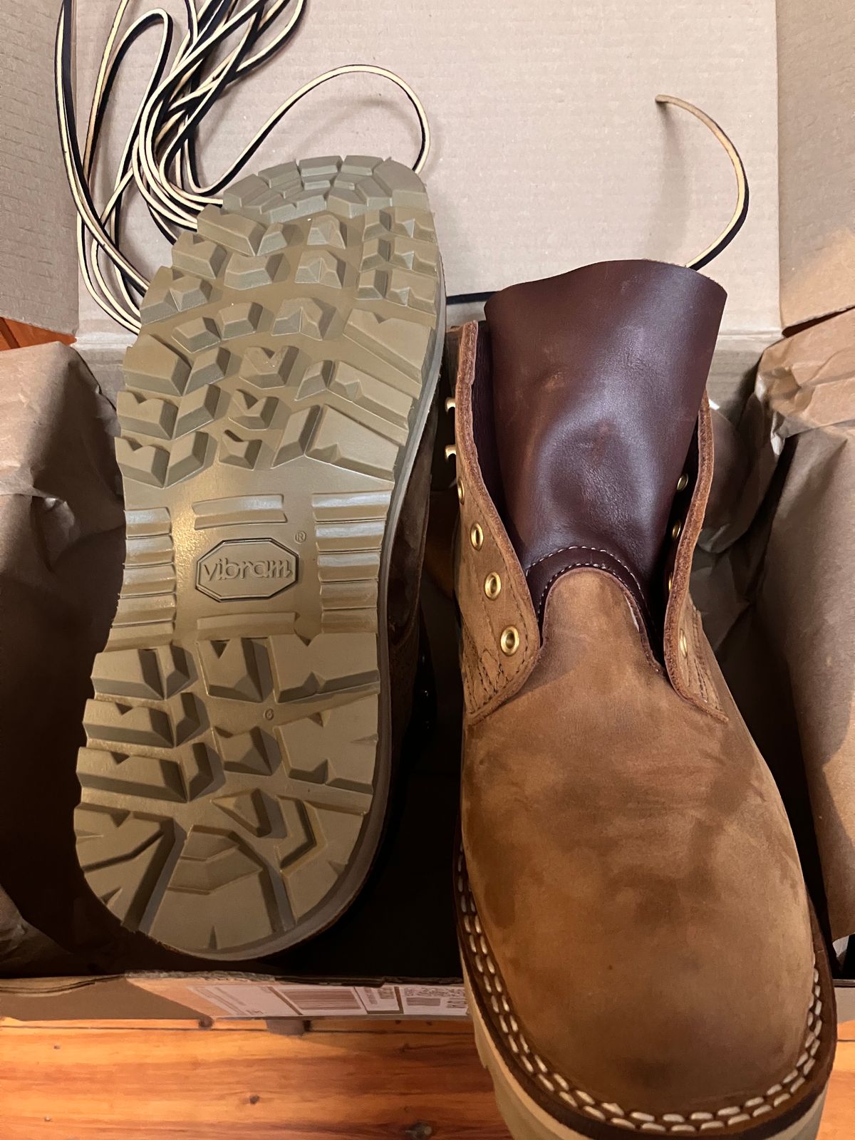 Photo by todd_ted on January 10, 2024 of the Nicks Ridgeline Hiking Boot in Seidel WeatherShield Brown.