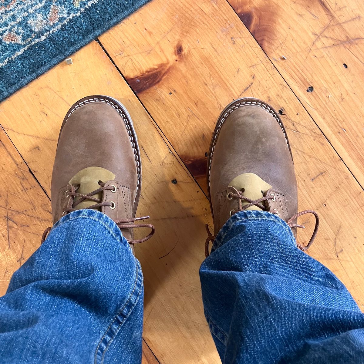 Photo by todd_ted on January 10, 2024 of the Nicks Ridgeline Hiking Boot in Seidel WeatherShield Brown.