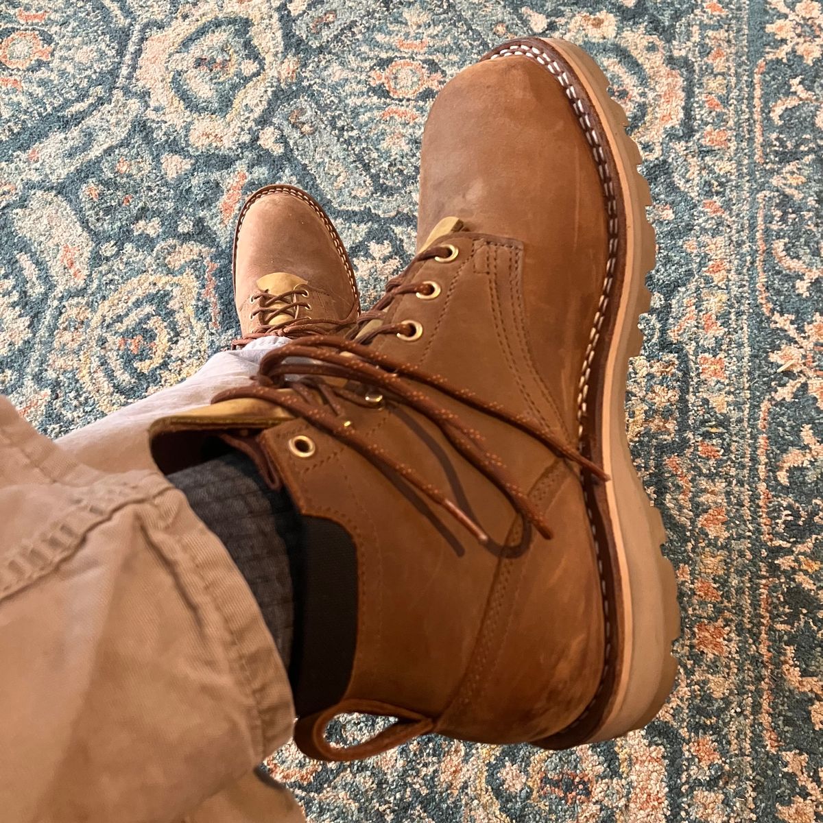 Photo by todd_ted on January 26, 2024 of the Nicks Ridgeline Hiking Boot in Seidel WeatherShield Brown.