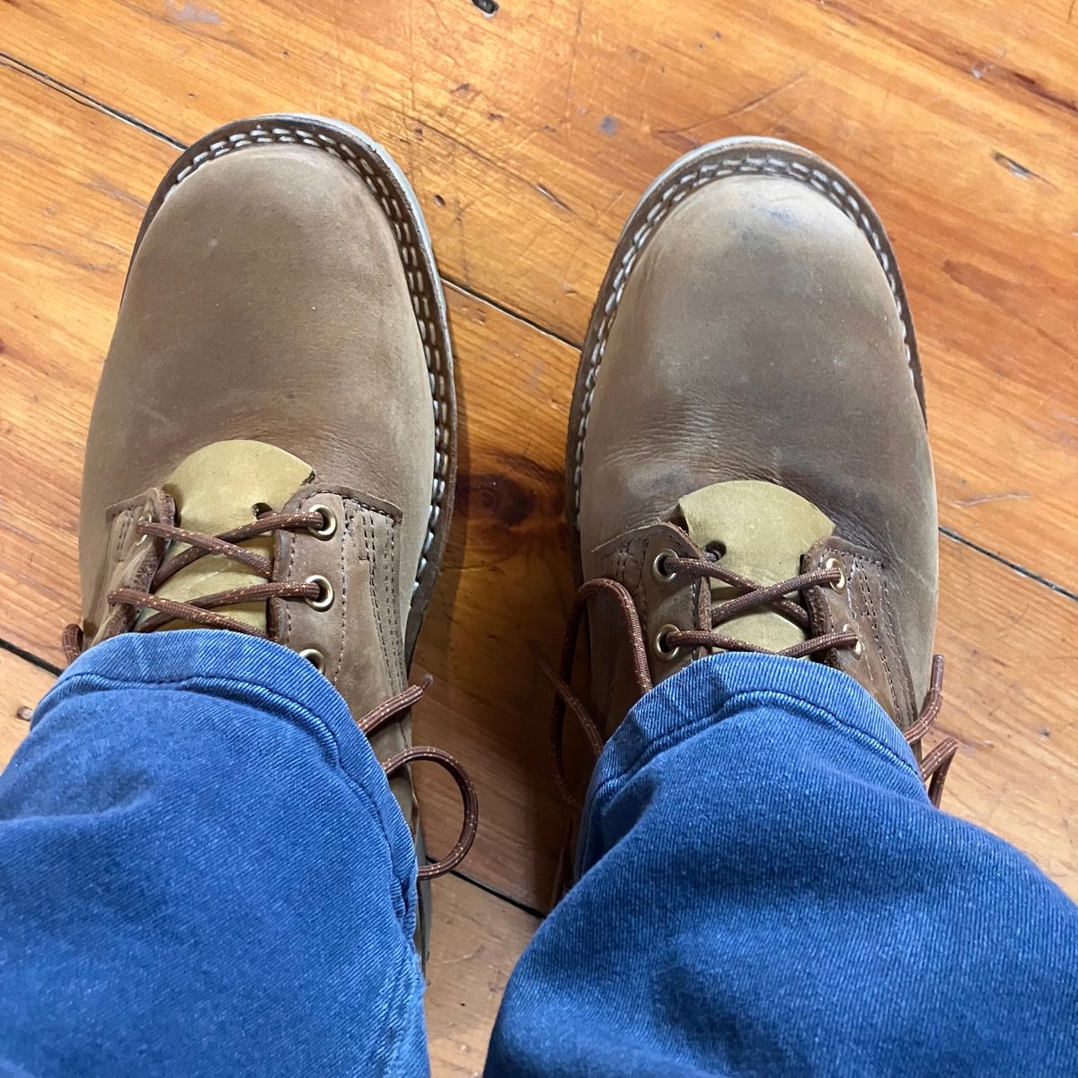 Photo by todd_ted on January 31, 2024 of the Nicks Ridgeline Hiking Boot in Seidel WeatherShield Brown.