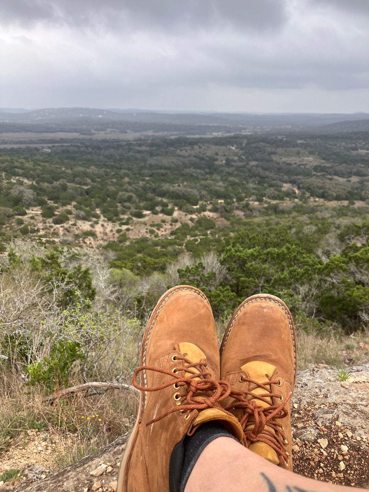 Photo by todd_ted on March 7, 2024 of the Nicks Ridgeline Hiking Boot in Seidel WeatherShield Brown.