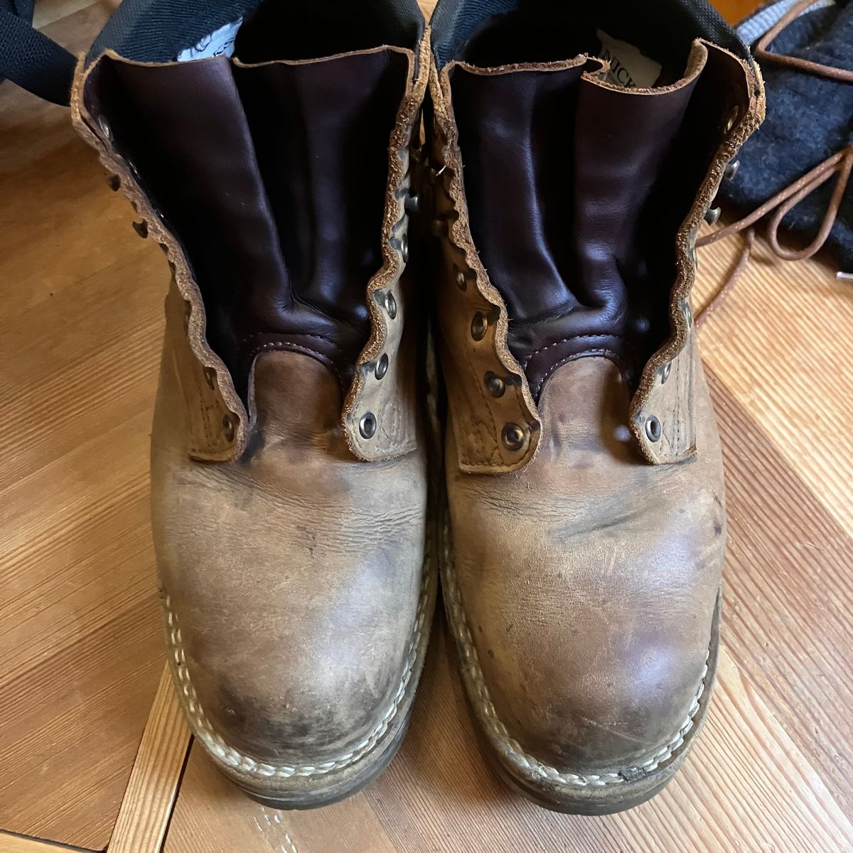 Photo by todd_ted on August 30, 2025 of the Nicks Ridgeline Hiking Boot in Seidel WeatherShield Brown.