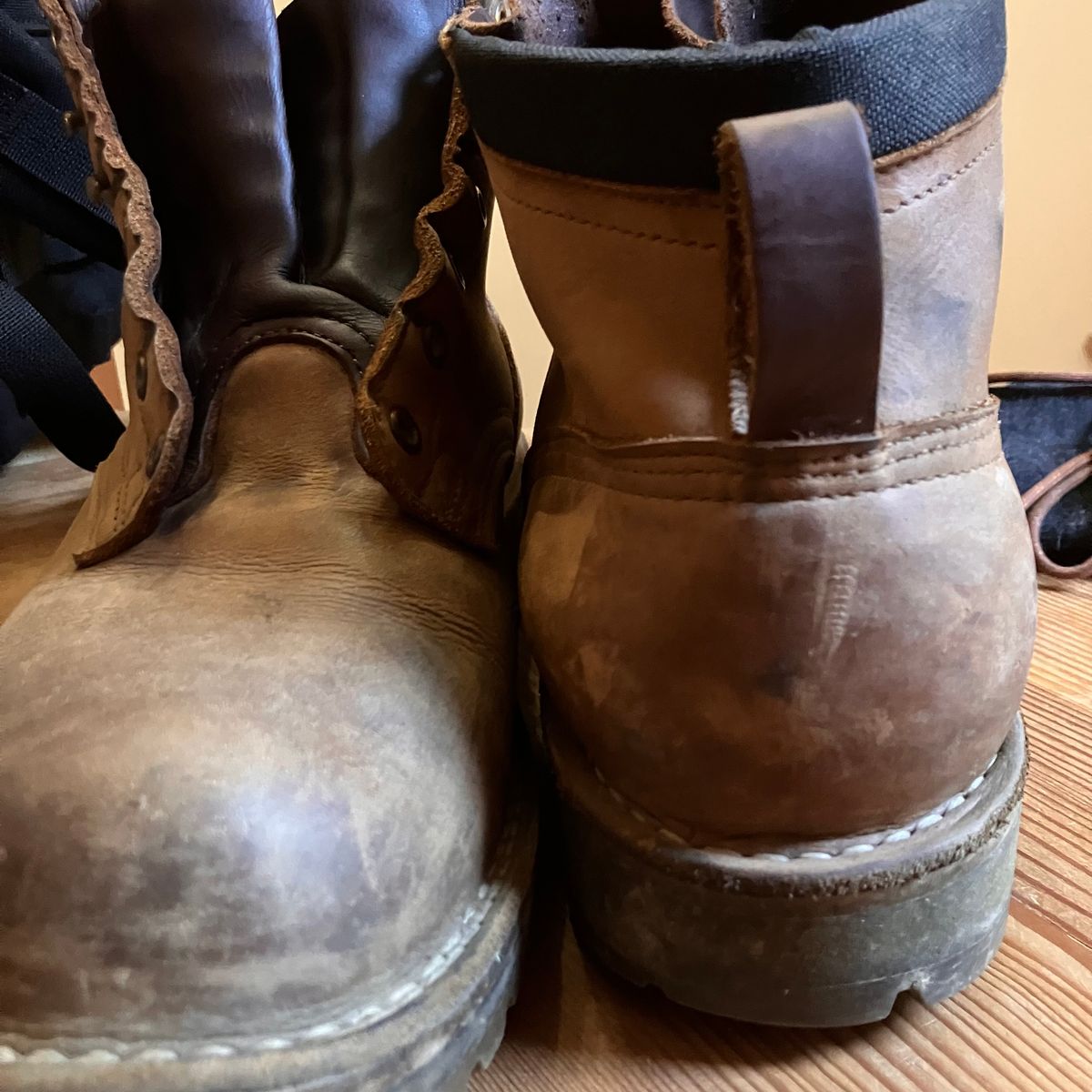 Photo by todd_ted on August 30, 2025 of the Nicks Ridgeline Hiking Boot in Seidel WeatherShield Brown.
