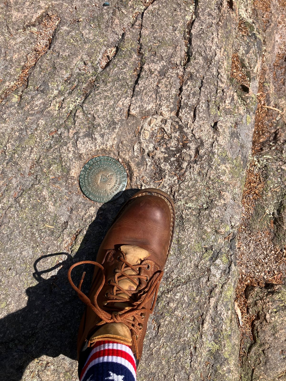 Photo by todd_ted on September 4, 2025 of the Nicks Ridgeline Hiking Boot in Seidel WeatherShield Brown.