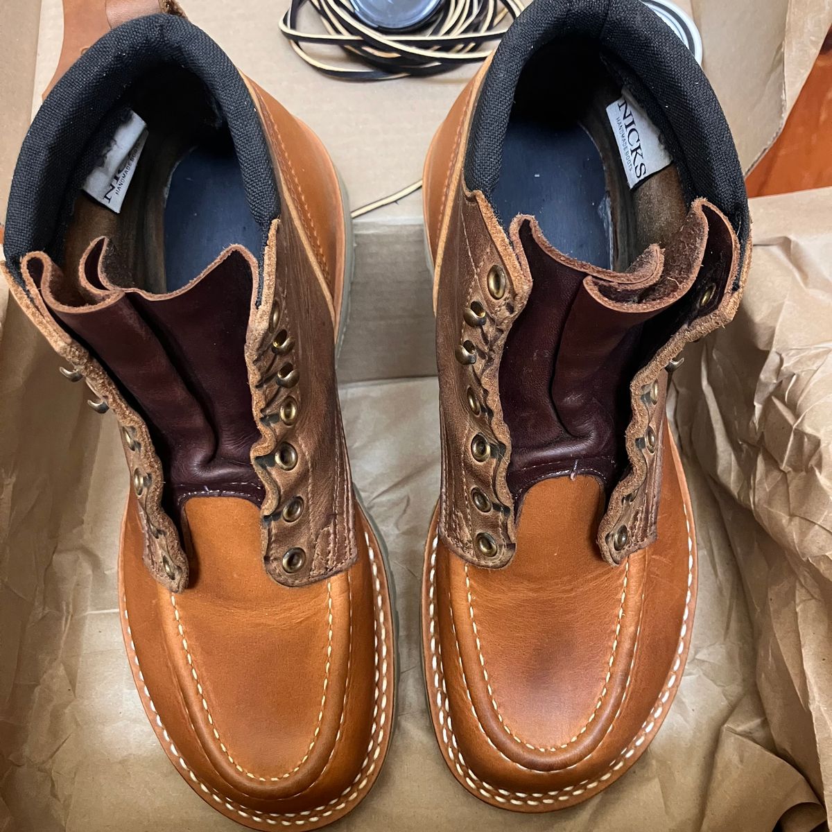 Photo by todd_ted on July 3, 2026 of the Nicks Ridgeline Hiking Boot in Seidel WeatherShield Brown.