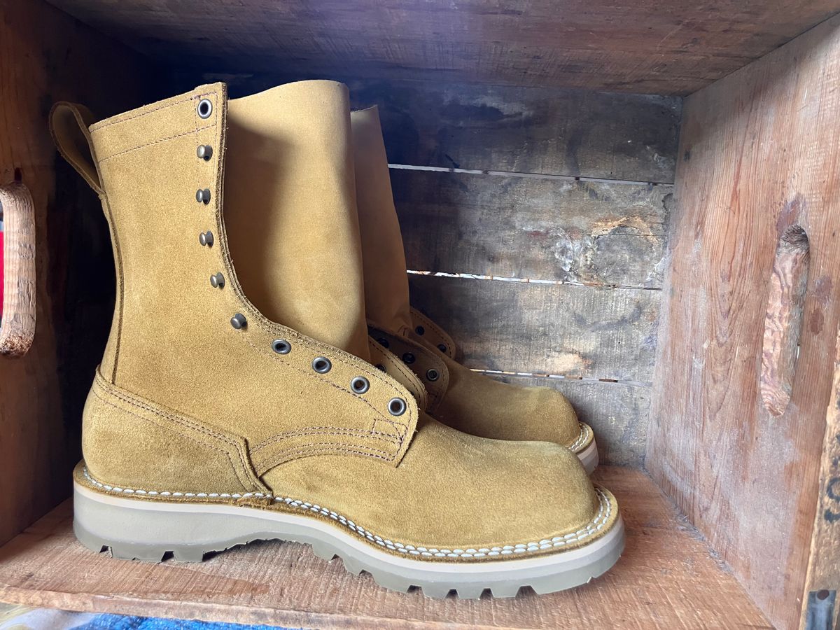 Photo by todd_ted on April 20, 2026 of the Nicks Tactical in Tasman Leather Group Coyote Roughout.