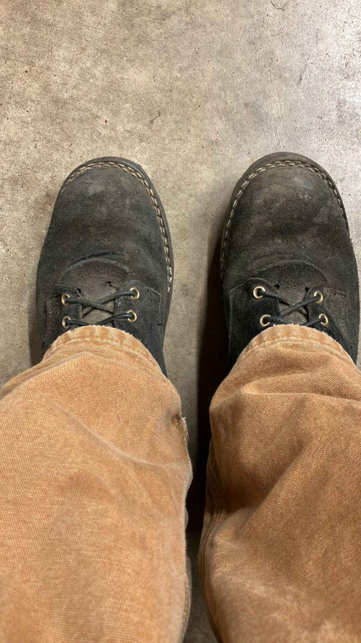 Photo by todd_ted on November 22, 2023 of the Nicks Ridgeline Hiking Boot in Seidel 1964 Black Roughout.