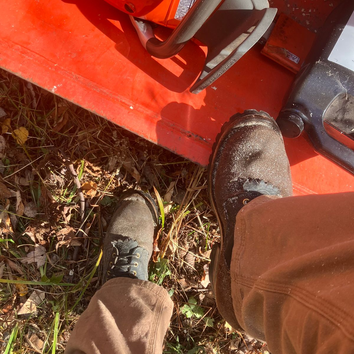 Photo by todd_ted on October 19, 2025 of the Nicks BuilderPro in Seidel MaxSupport Black & Seidel MaxSupport Walnut Roughout.