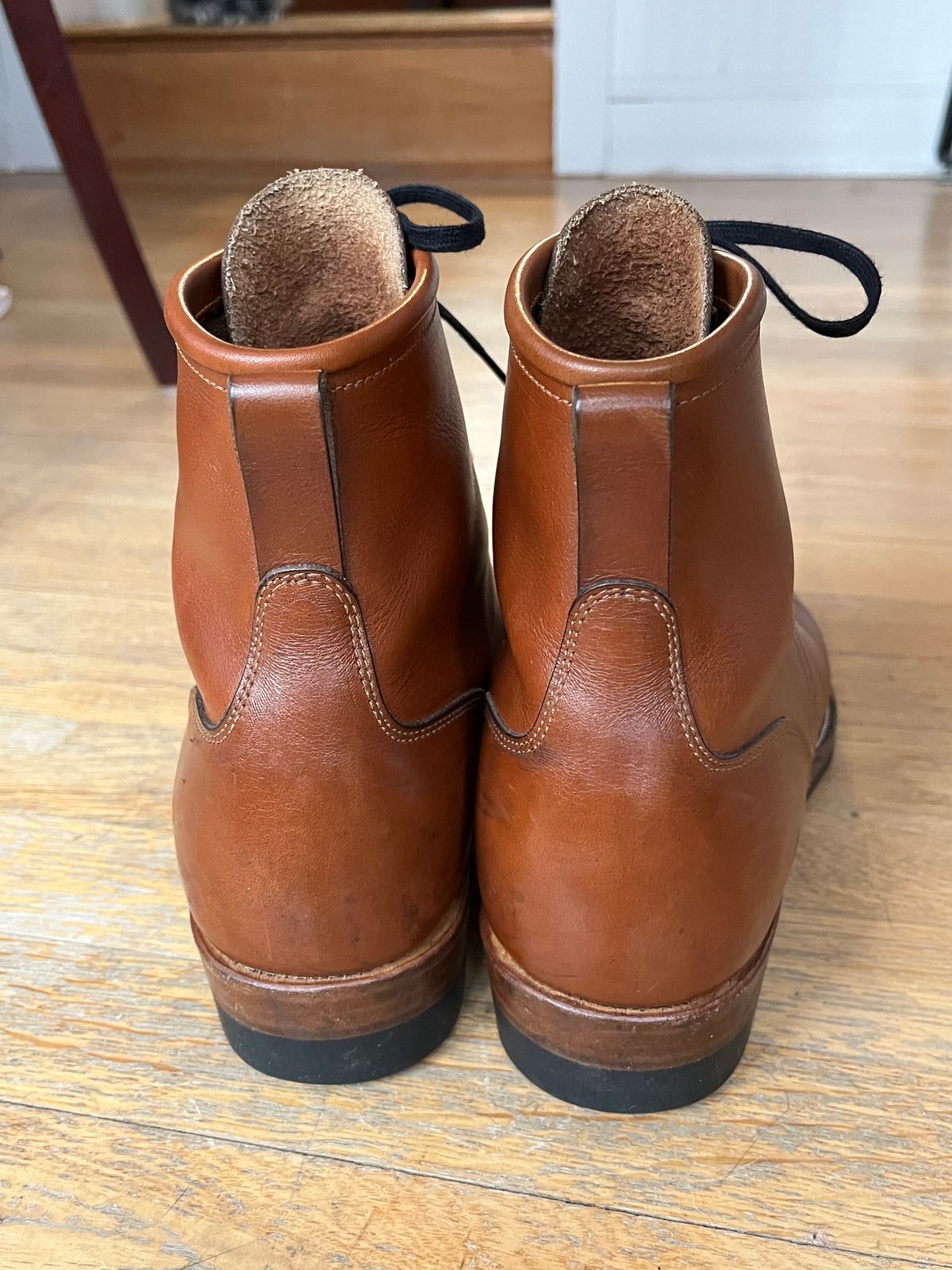 Photo by ld7465 on December 4, 2023 of the Iron Boots The Chosen One in S.B. Foot Teak Featherstone.
