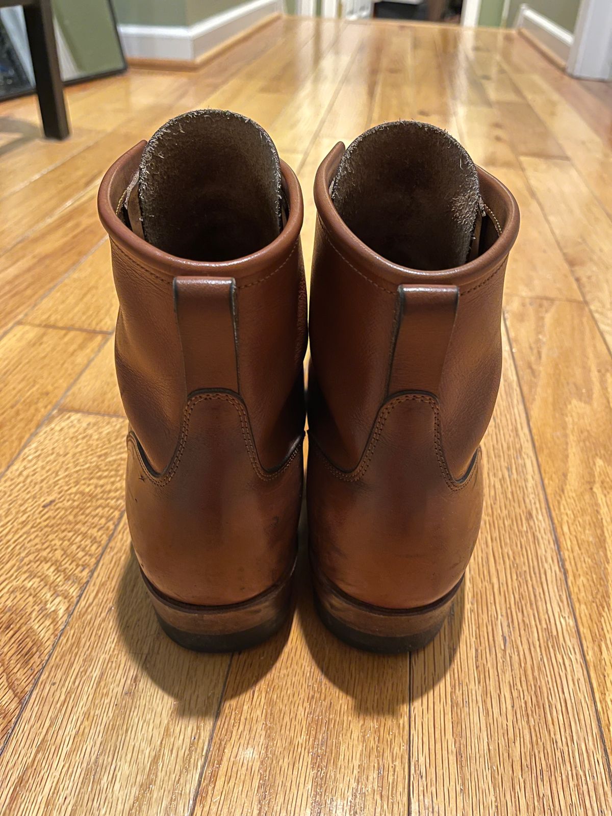 Photo by ld7465 on January 6, 2024 of the Iron Boots The Chosen One in S.B. Foot Teak Featherstone.