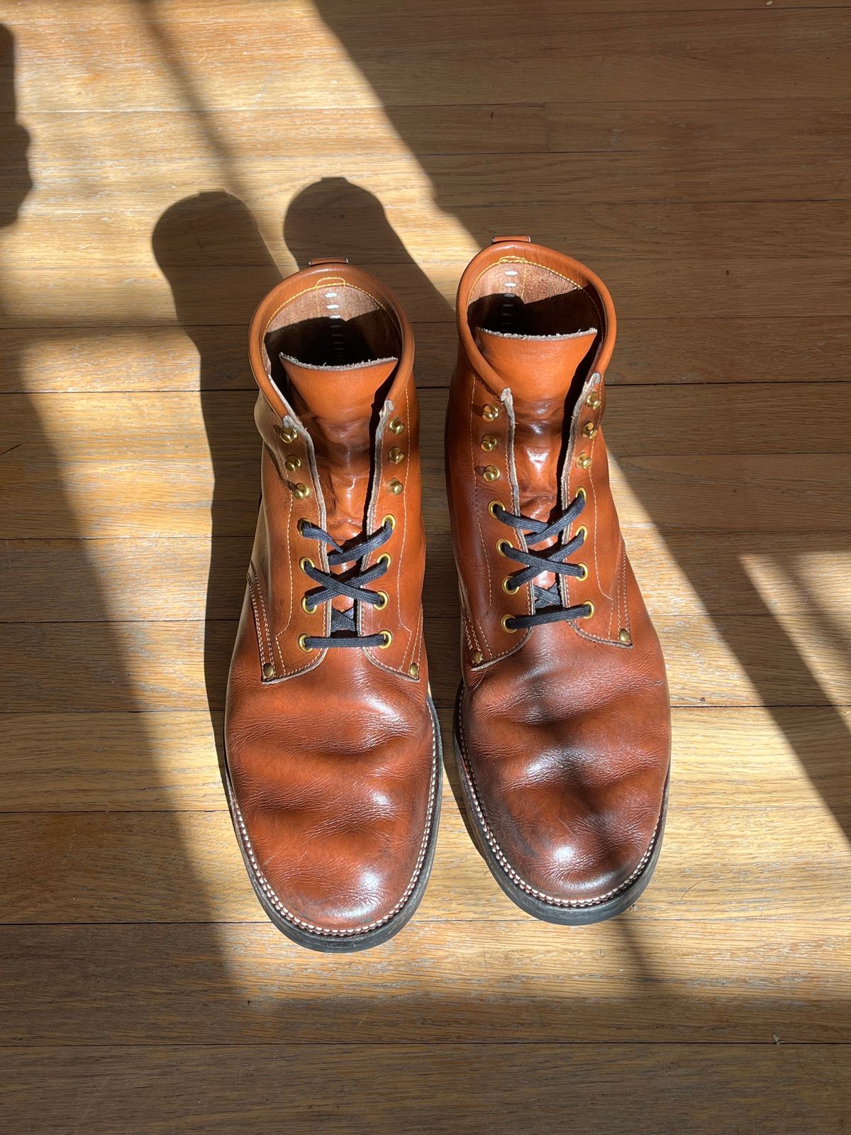Photo by ld7465 on February 5, 2024 of the Iron Boots The Chosen One in S.B. Foot Teak Featherstone.