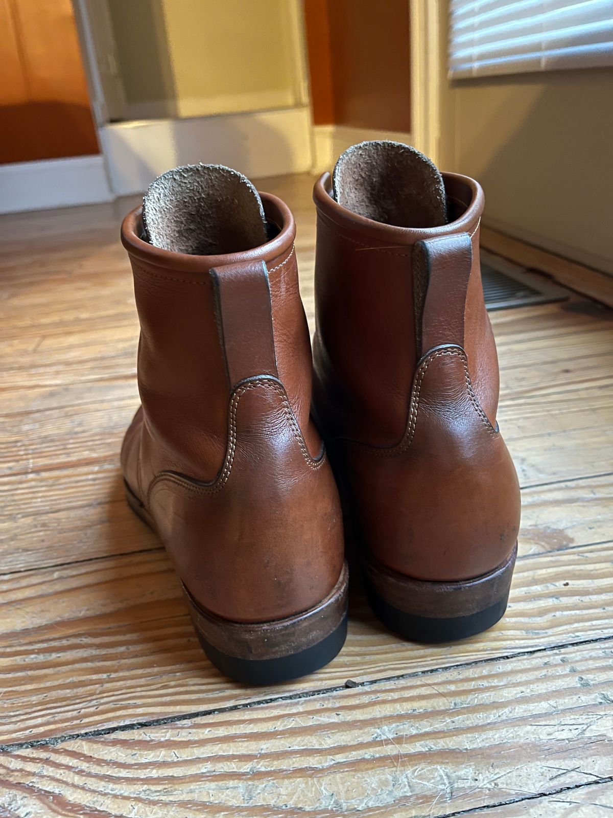 Photo by ld7465 on March 5, 2024 of the Iron Boots The Chosen One in S.B. Foot Teak Featherstone.