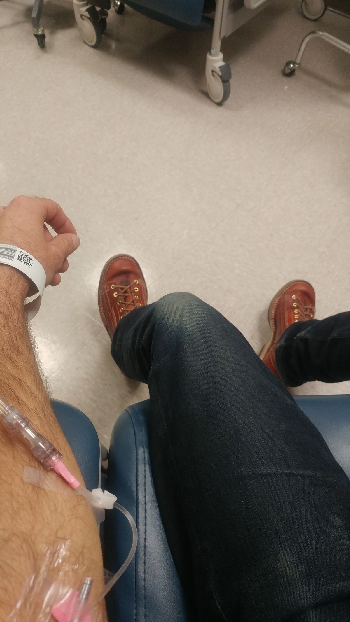 Photo by J.Seven on November 26, 2025 of the Frank's Boots Monkey Boot in Horween Olde English Dublin.