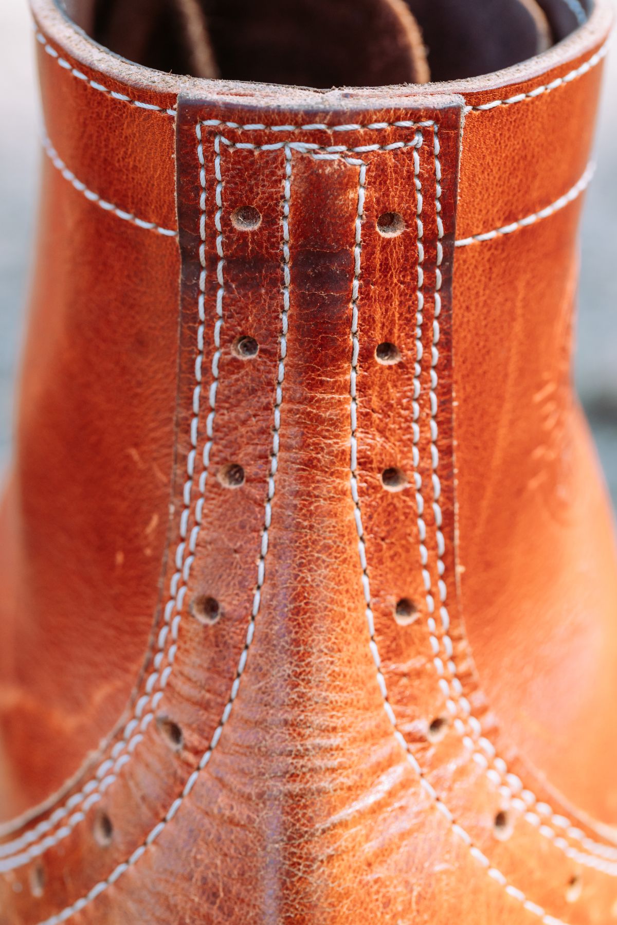 Photo by J.Seven on April 4, 2026 of the Frank's Boots Monkey Boot in Horween Olde English Dublin.