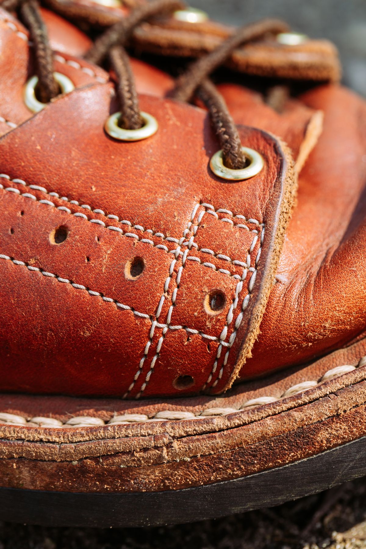 Photo by J.Seven on April 4, 2026 of the Frank's Boots Monkey Boot in Horween Olde English Dublin.
