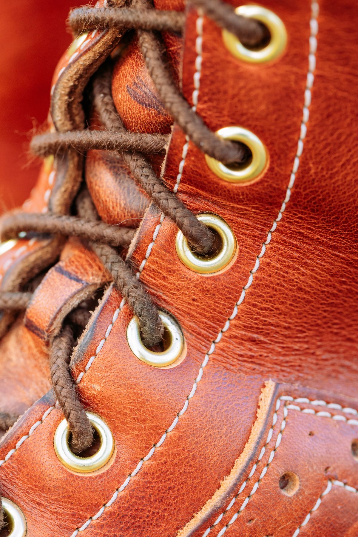 Photo by J.Seven on April 4, 2026 of the Frank's Boots Monkey Boot in Horween Olde English Dublin.