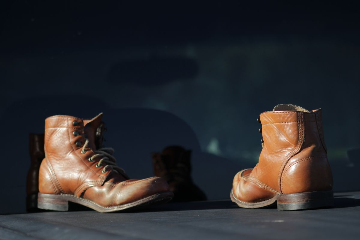 Photo by J.Seven on April 1, 2025 of the Wolverine 1000 Mile Moc-Toe Boot in Horween Unknown Tannage.