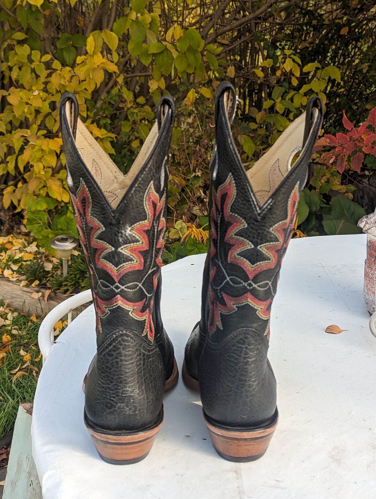 Photo by zangazanga on October 1, 2023 of the Canada West Boots Brahma 6563-6 in Unknown Leather.
