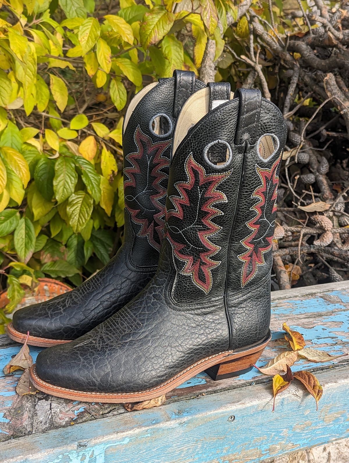 Photo by zangazanga on October 1, 2023 of the Canada West Boots Brahma 6563-6 in Unknown Leather.
