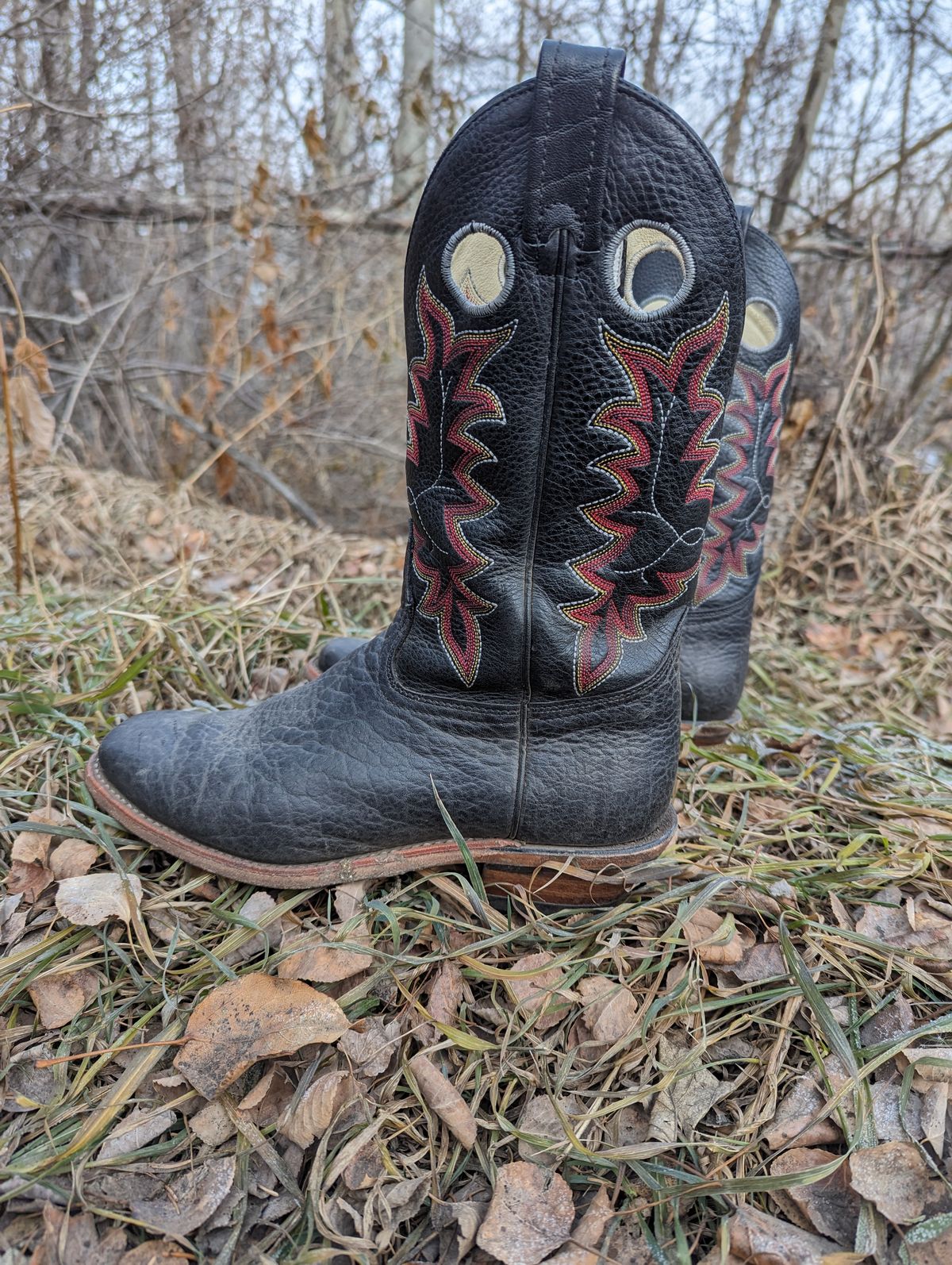 Photo by zangazanga on December 1, 2023 of the Canada West Boots Brahma 6563-6 in Unknown Leather.