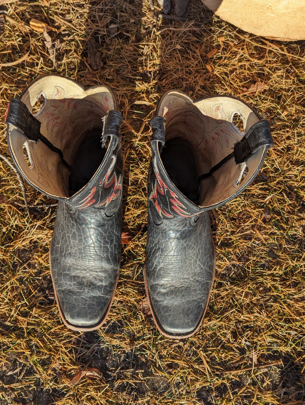 Photo by zangazanga on January 1, 2024 of the Canada West Boots Brahma 6563-6 in Unknown Leather.