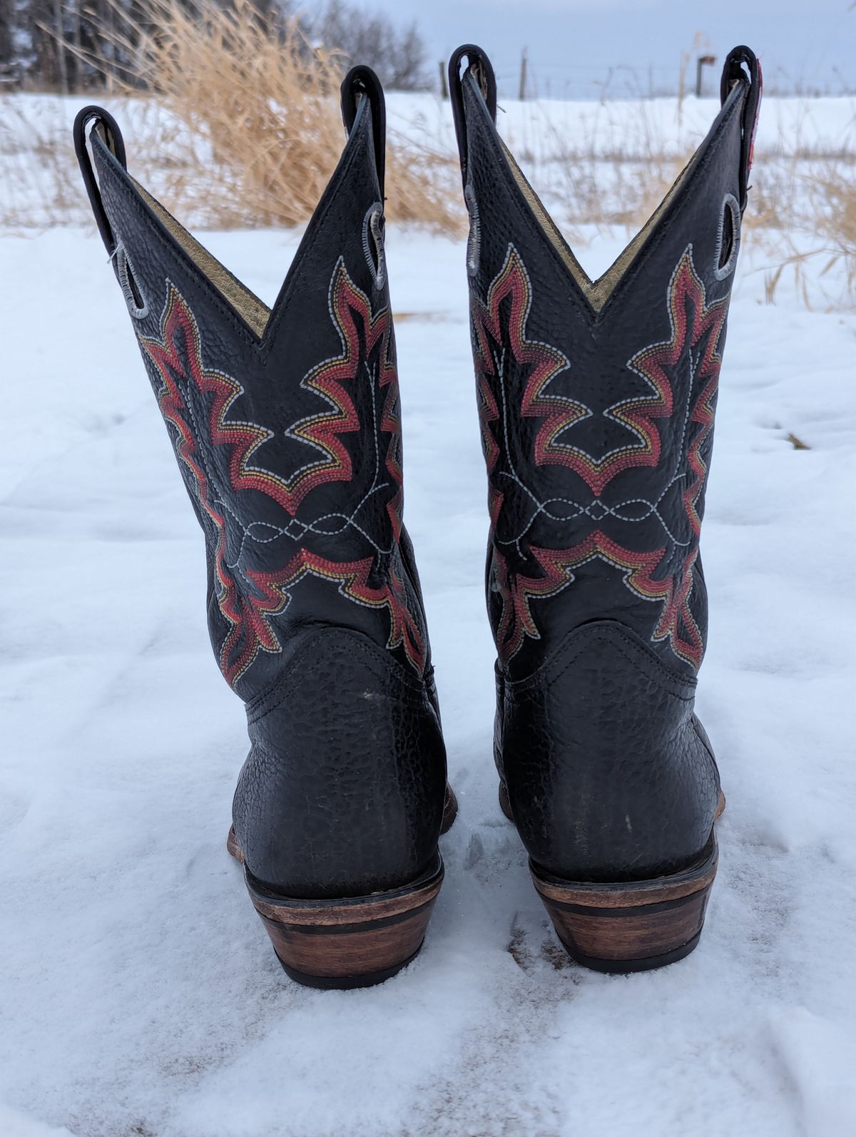 Photo by zangazanga on March 1, 2024 of the Canada West Boots Brahma 6563-6 in Unknown Leather.