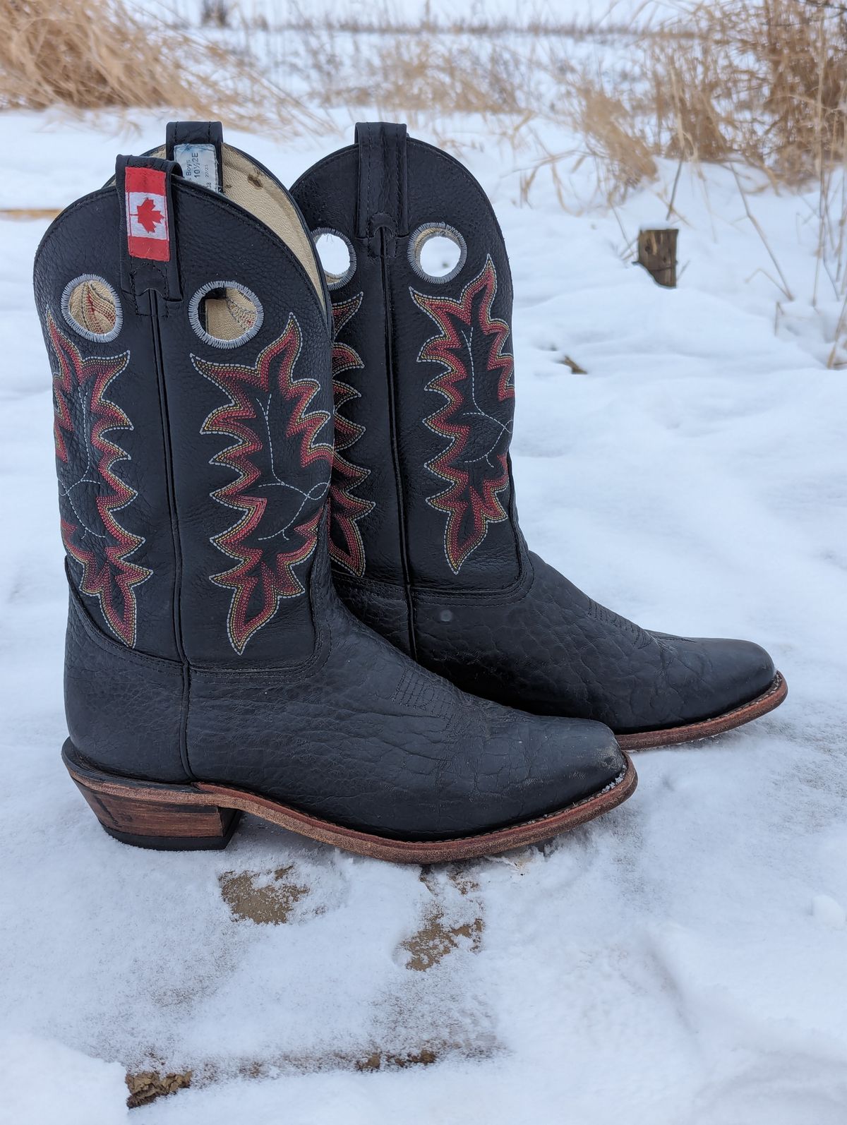 Photo by zangazanga on March 1, 2024 of the Canada West Boots Brahma 6563-6 in Unknown Leather.